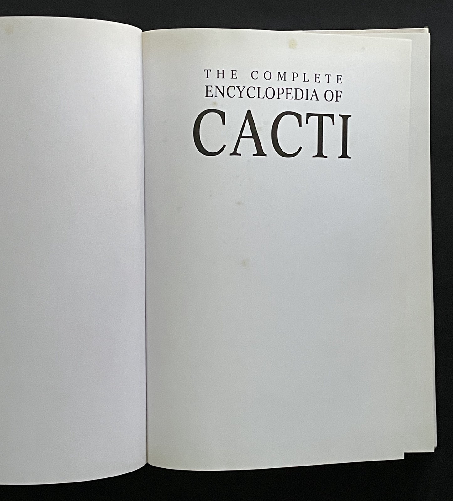 The Complete Encyclopedia of Cacti by Libor Kunte, Rudolf Subik