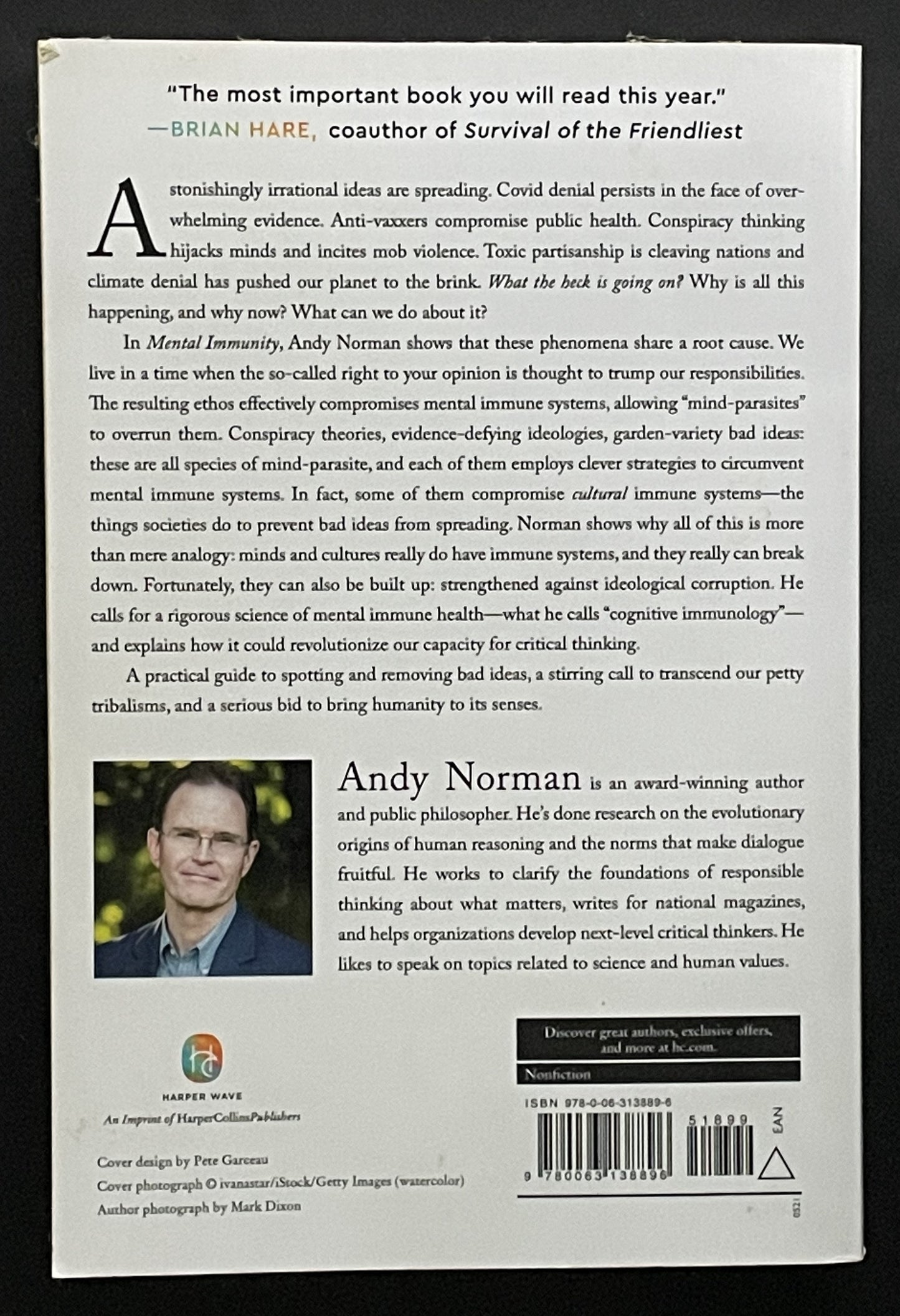 Mental Immunity by Andy Norman
