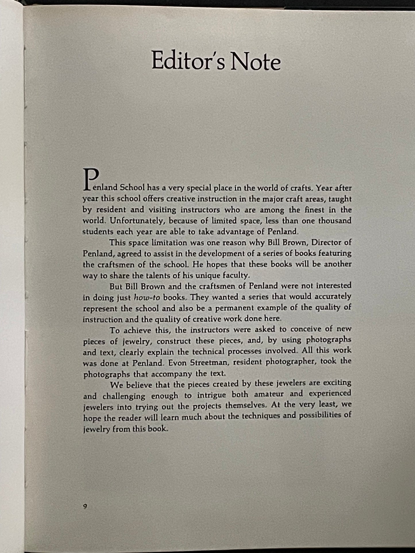 The Penland School of Crafts Book of Jewelry Making by John Coyne