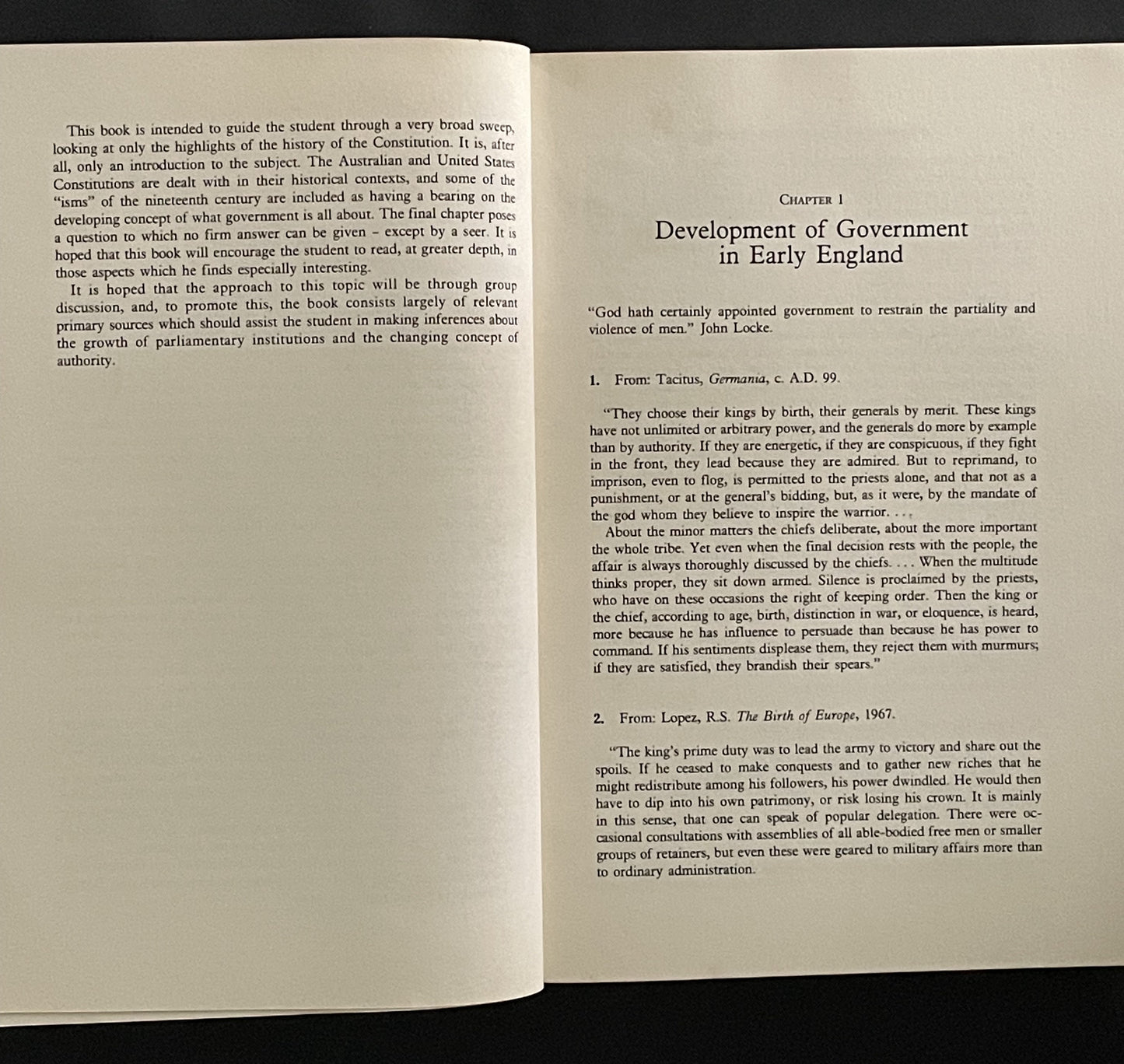 Introduction to Parliamentary Democracy by George Rayment Chivers