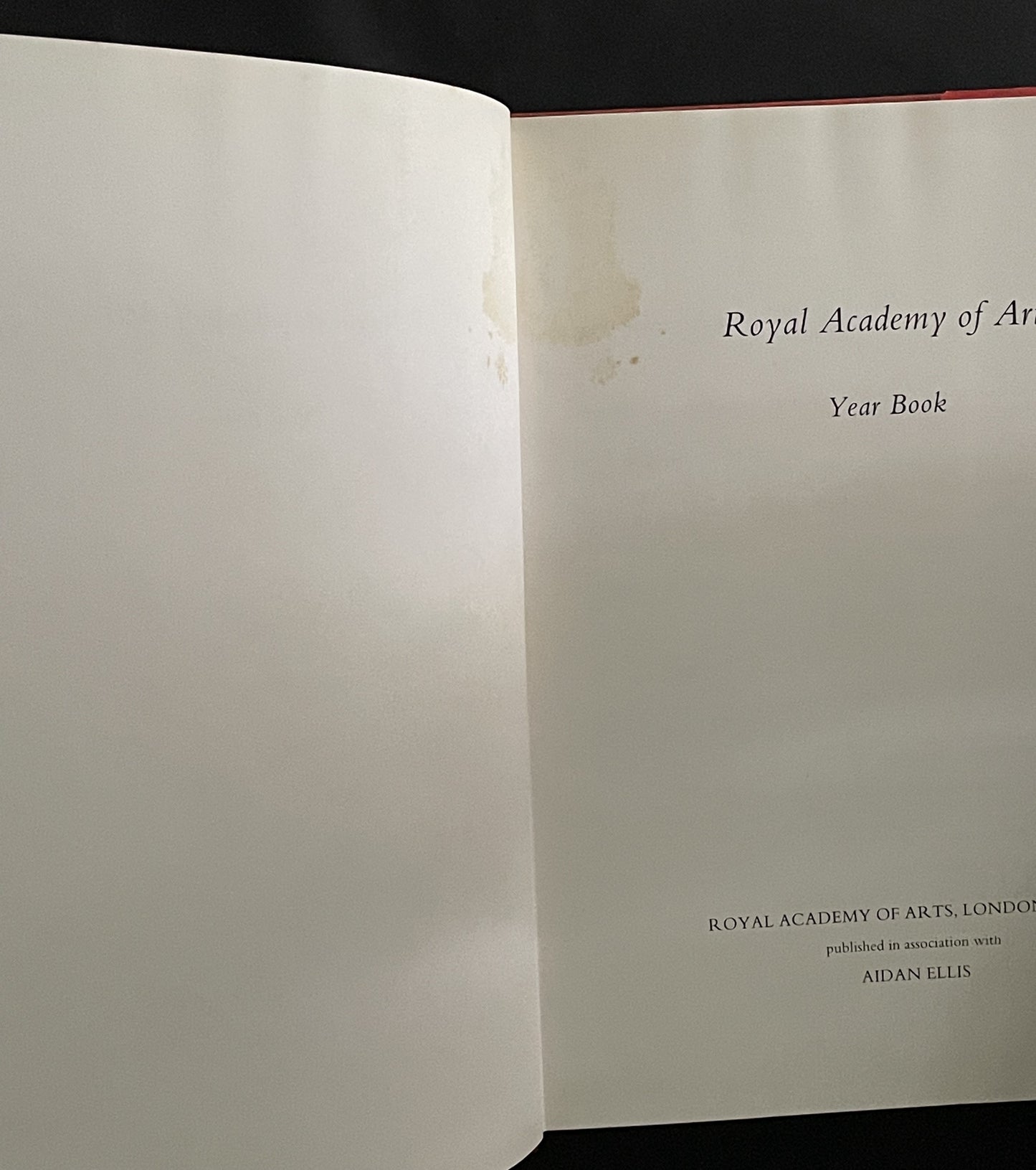 Royal Academy of Arts Year Book by Royal Academy of Arts (Great Britain)
