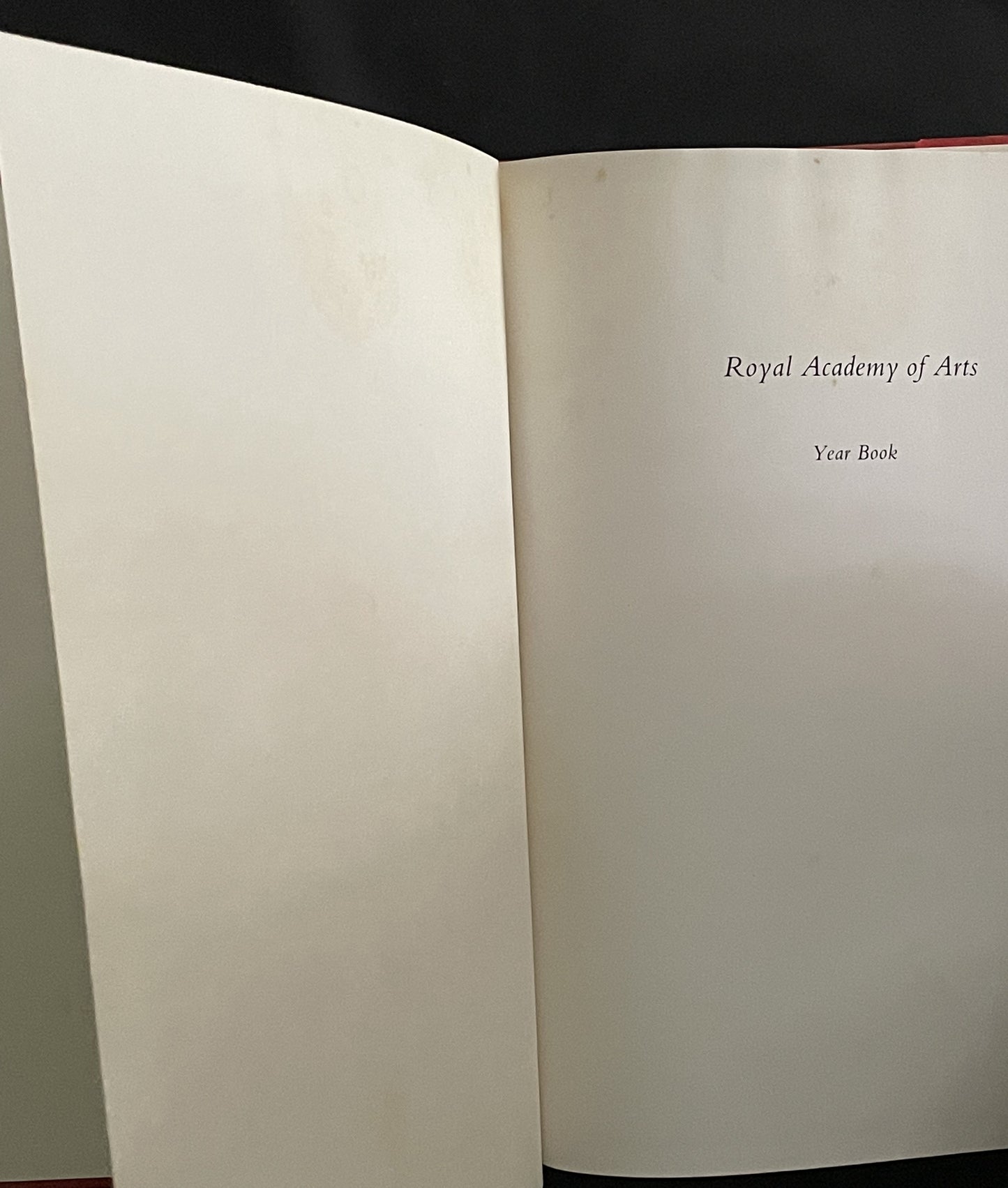 Royal Academy of Arts Year Book by Royal Academy of Arts (Great Britain)