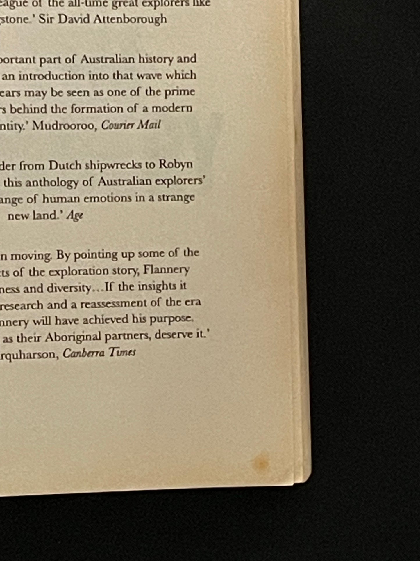 The Explorers by Tim Flannery