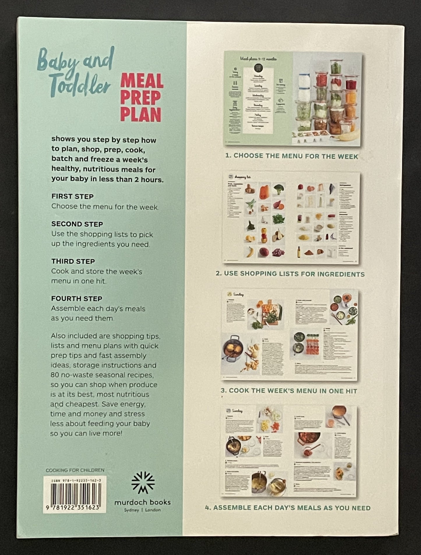 Baby and Toddler Meal Prep Plan by Keda Black