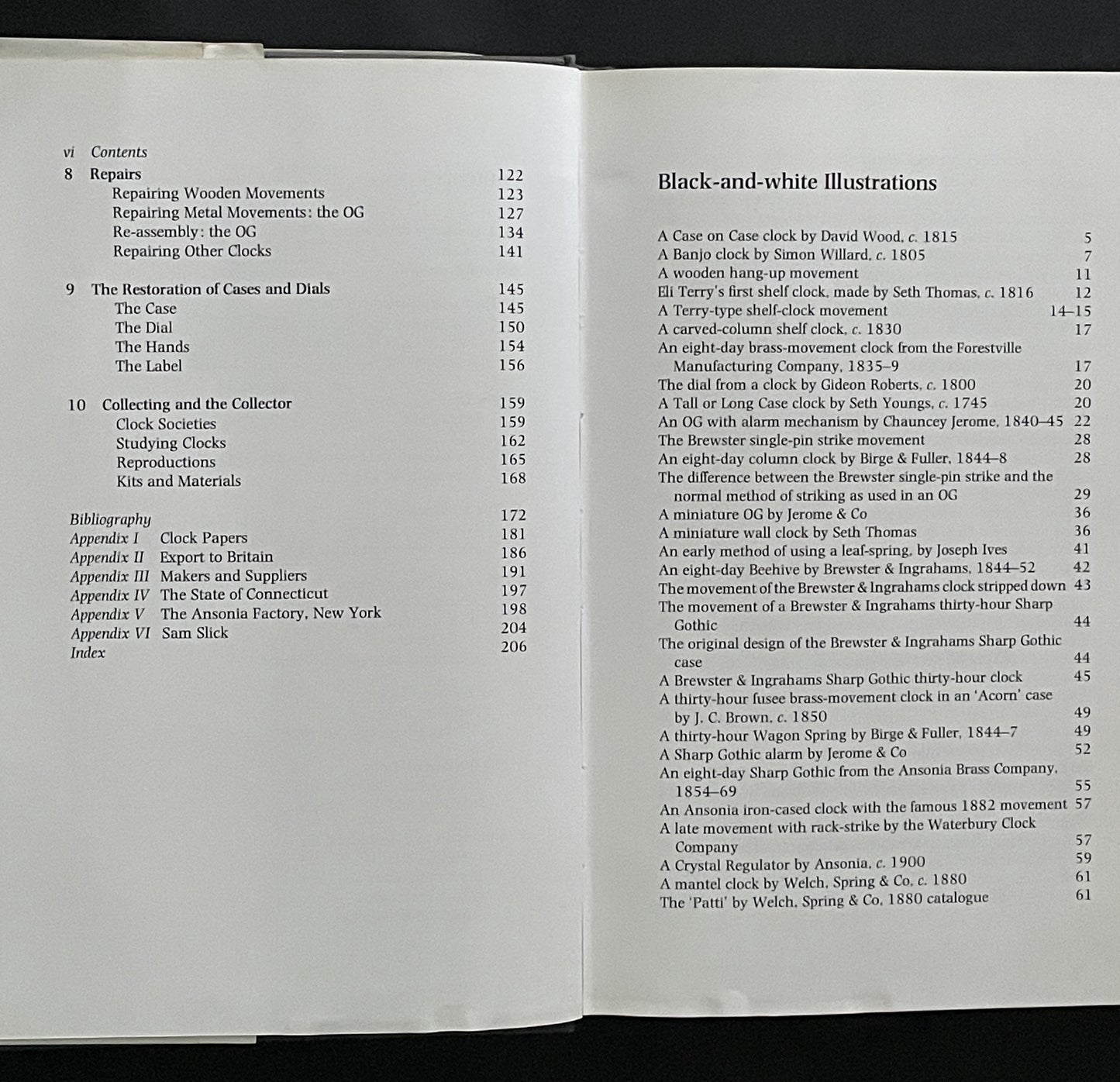 American Clocks for the Collector by Eric John Tyler