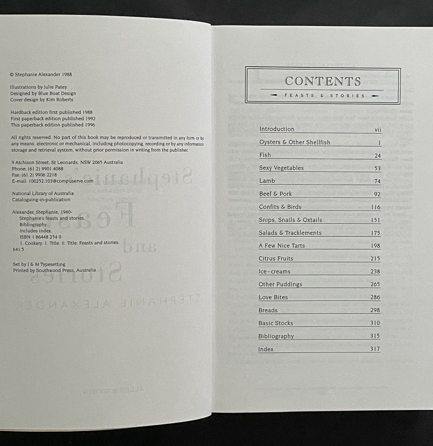 Stephanie's Feasts and Stories by Stephanie Alexander