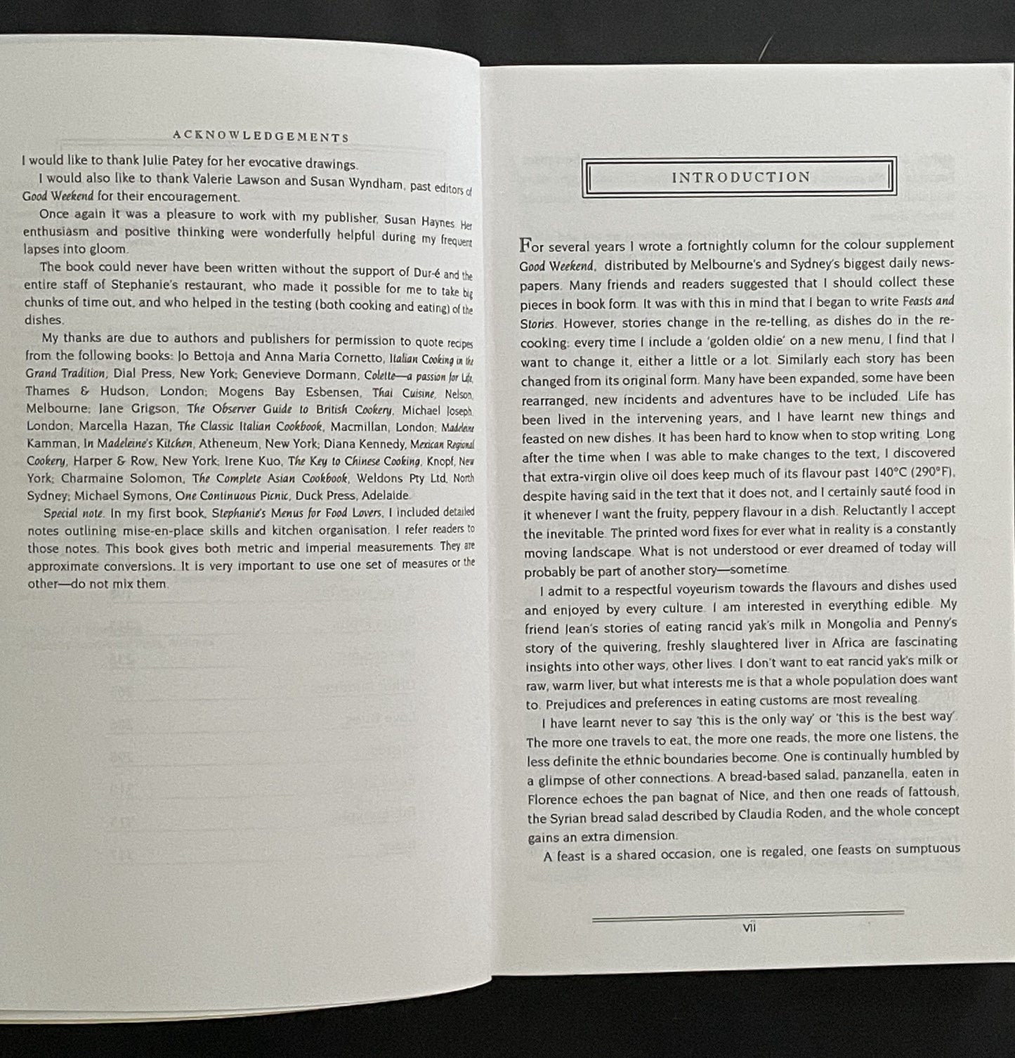 Stephanie's Feasts and Stories by Stephanie Alexander