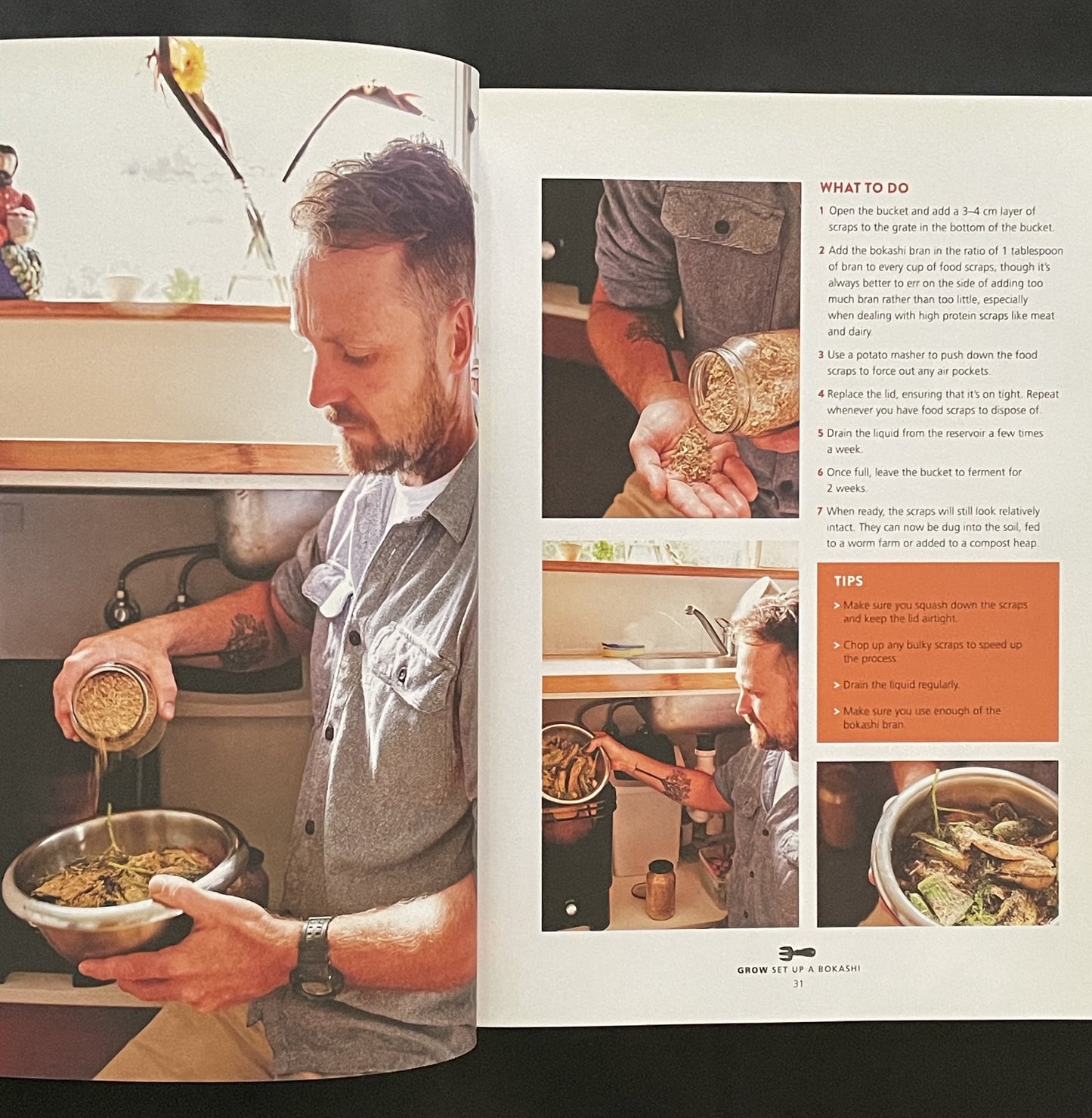 The Edible Garden Cookbook and Growing Guide by Paul West