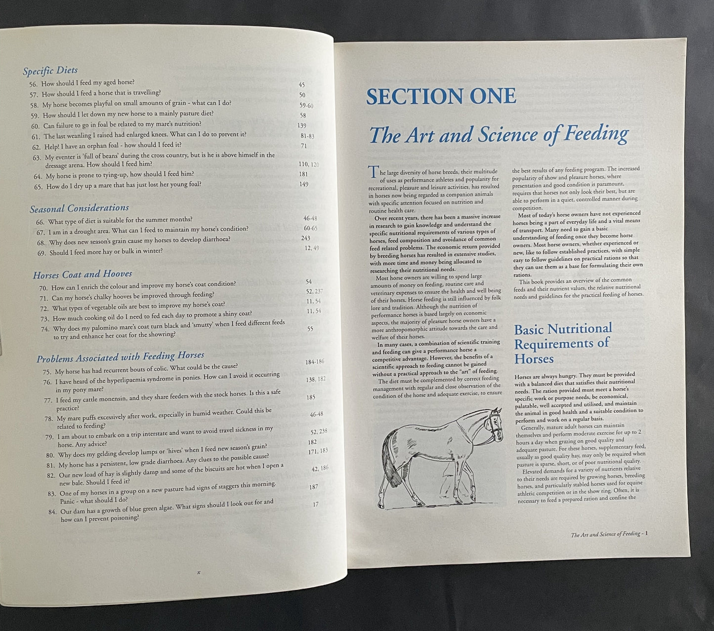 Feeding and Nutrition of Horses by John Kohnke