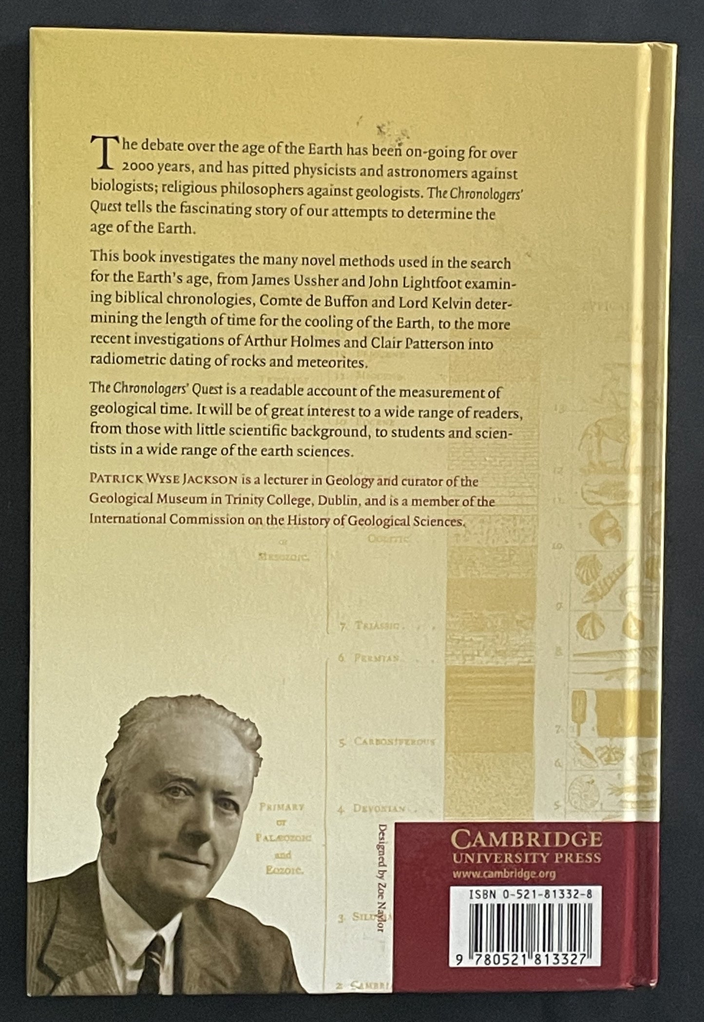 The Chronologers' Quest by Patrick Wyse Jackson
