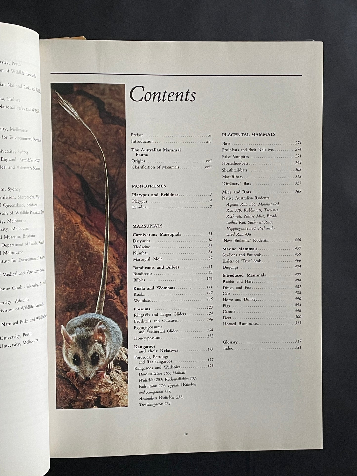 Complete Book of Australian Mammals by Ronald Strahan