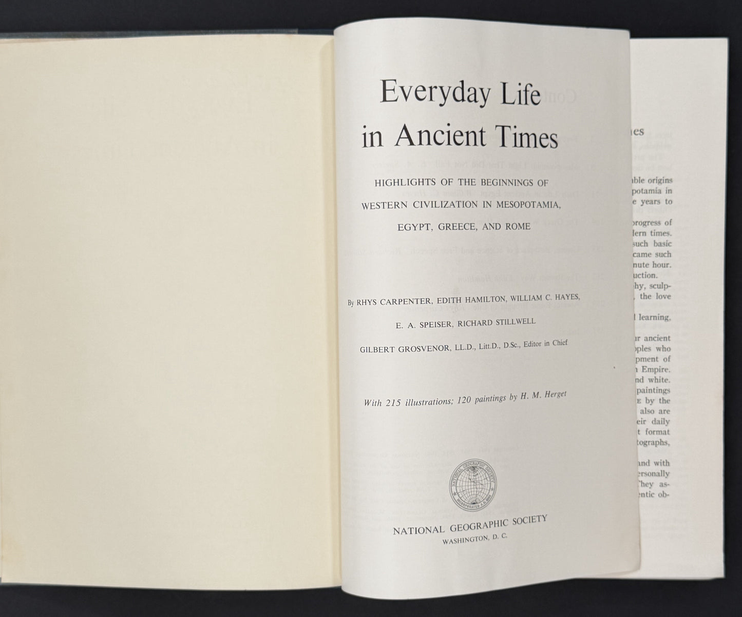 Everyday Life in Ancient Times by Gilbert Grosvenor et al.