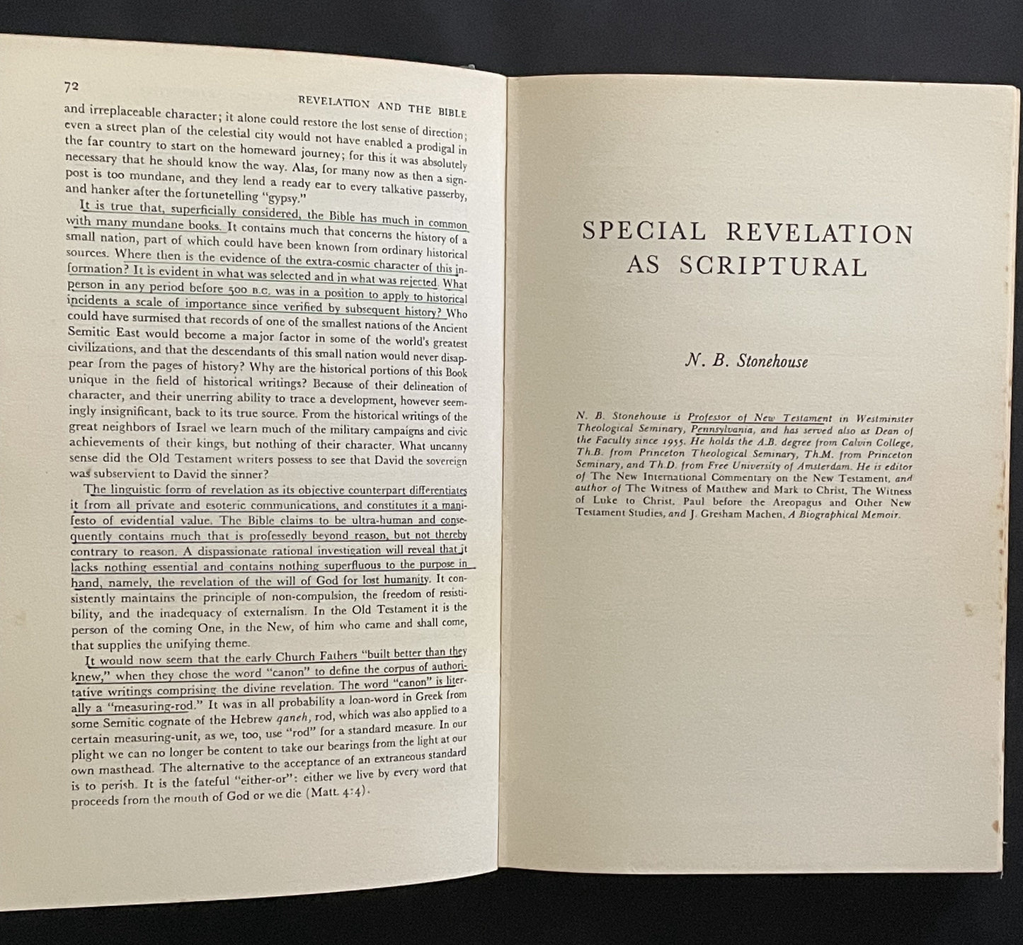 Revelation and the Bible by Carl F.H. Henry
