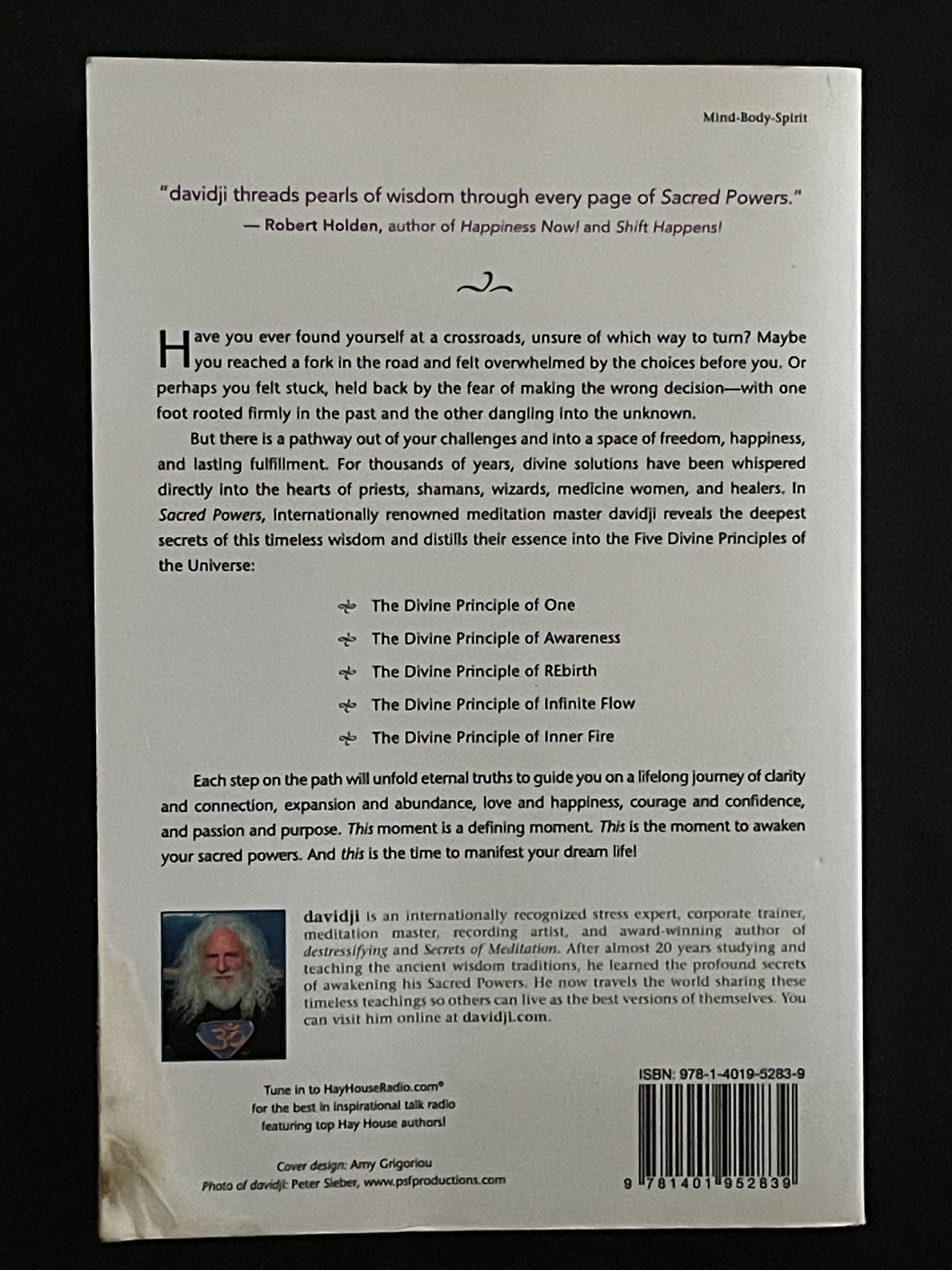 Sacred Powers by Davidji