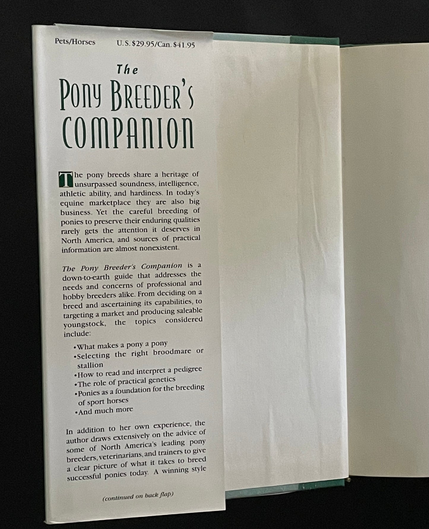 The Pony Breeder's Companion by Caroline Nesbitt