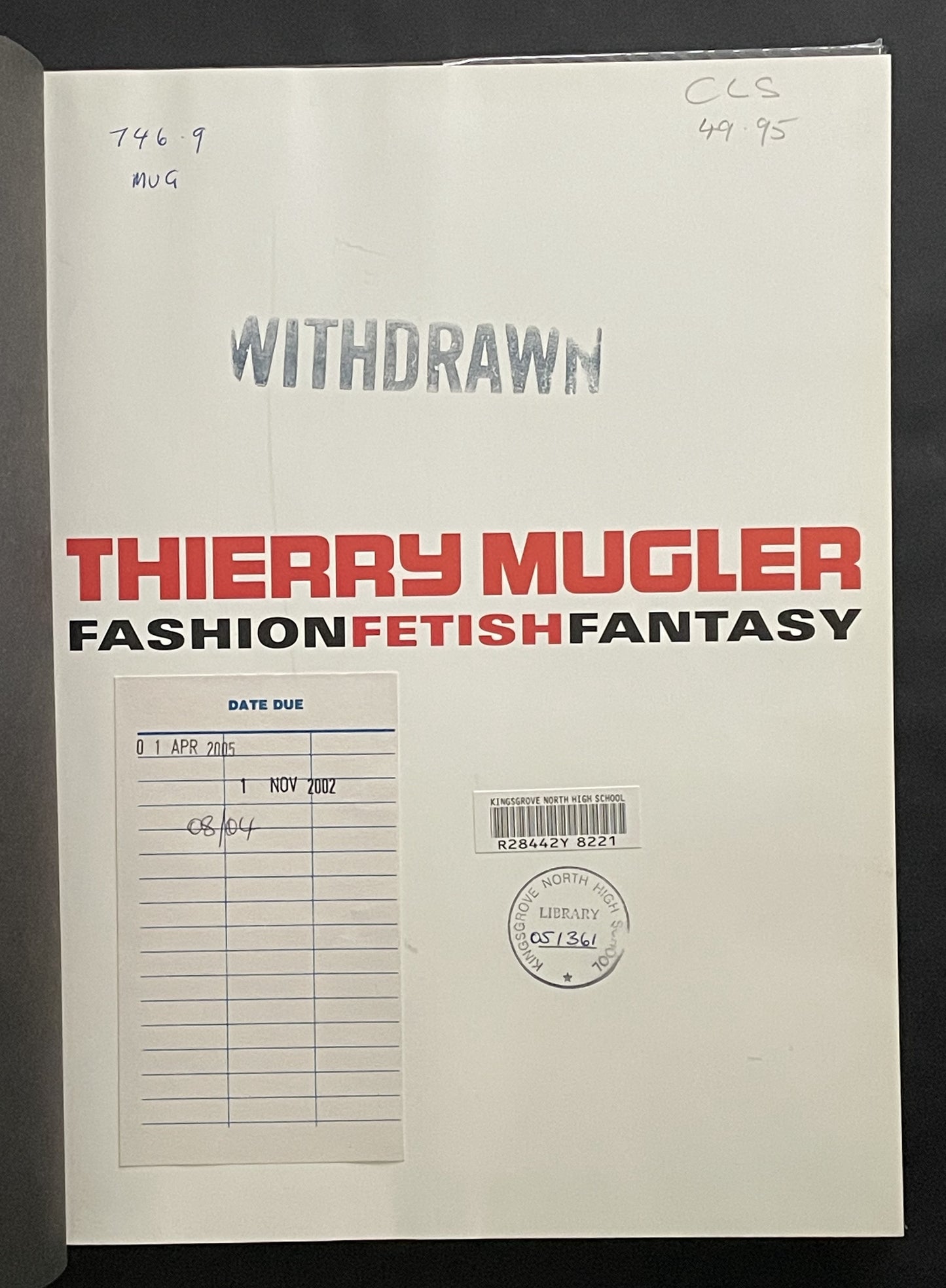 Thierry Mugler Fashion Fetish Fantasy