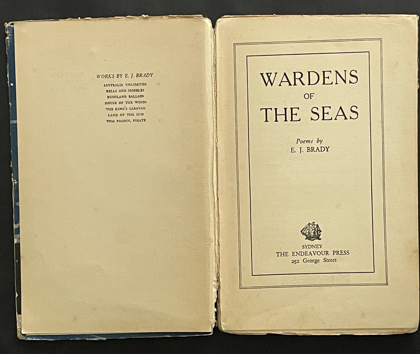 Wardens of the Seas by E.J. Brady