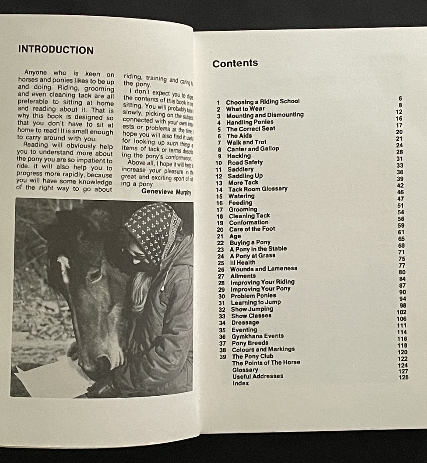 YOUNG RIDER'S POCKET BOOK by Genevieve Murphy