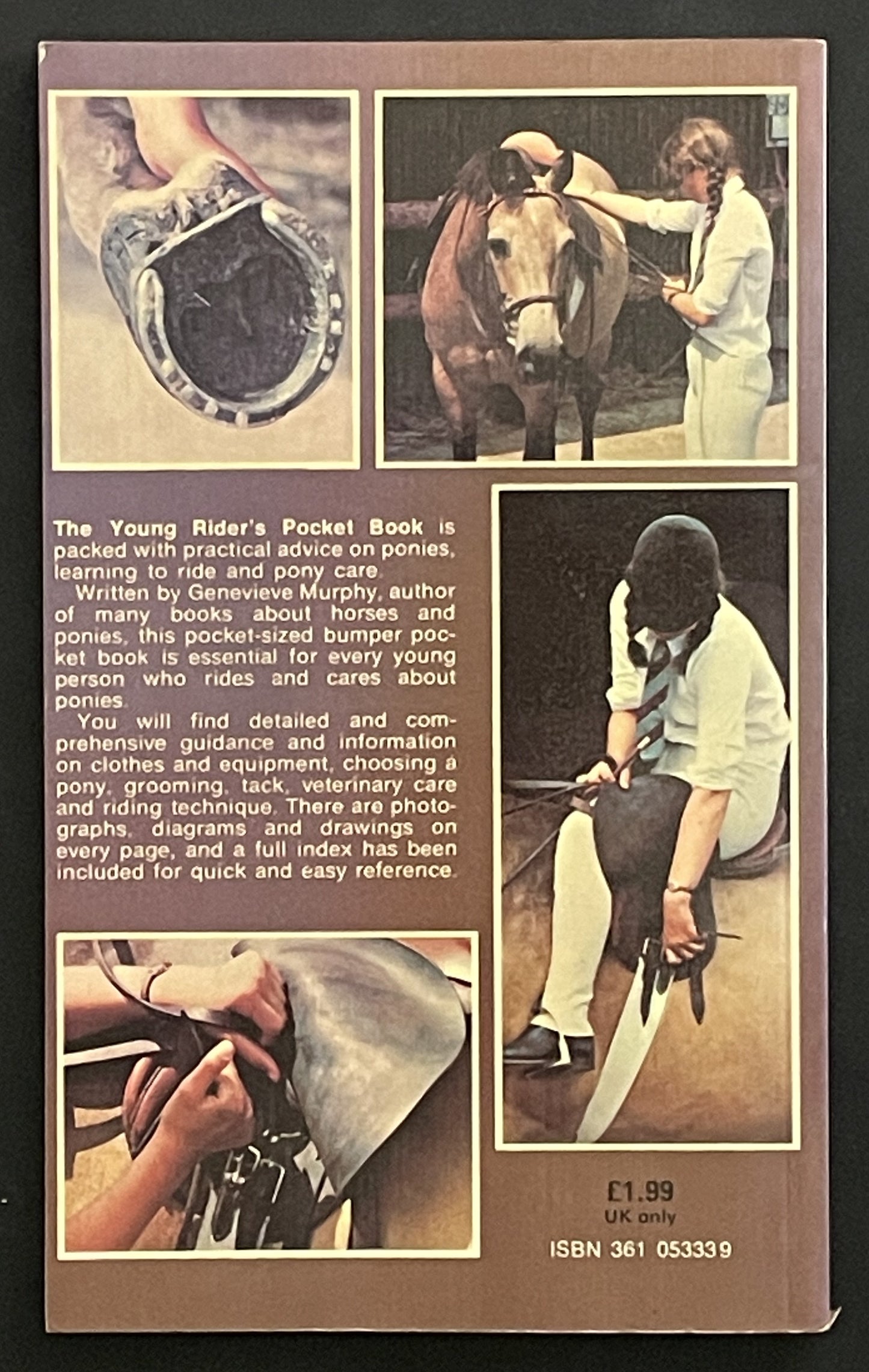 YOUNG RIDER'S POCKET BOOK by Genevieve Murphy