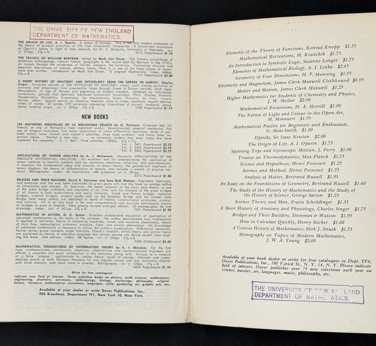 A Source Book in Mathematics Volume 2 by David Eugene Smith