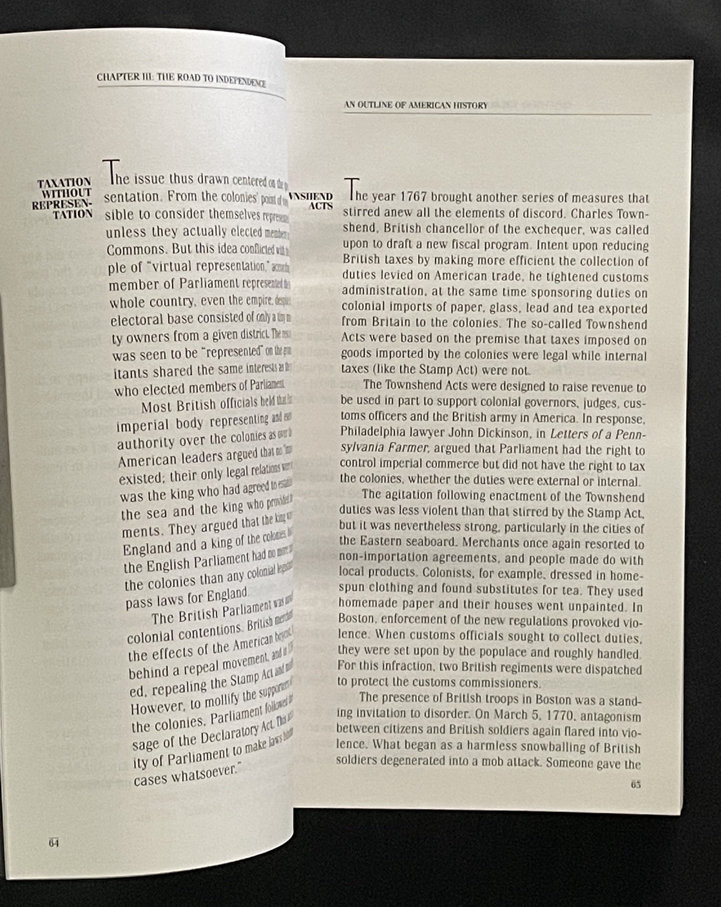An Outline of American History by United States Department of State