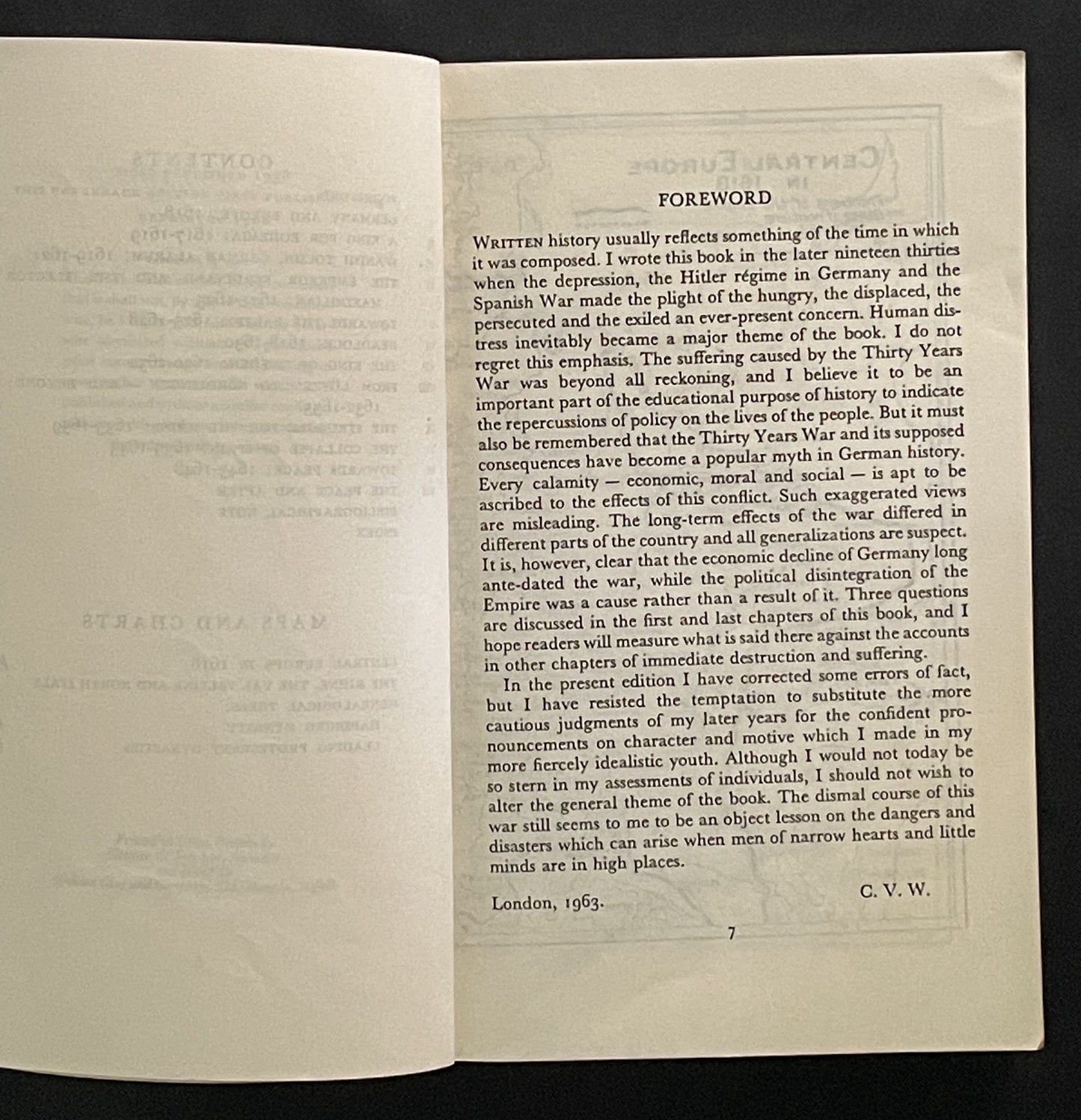 The Thirty Years War by C. V. Wedgwood