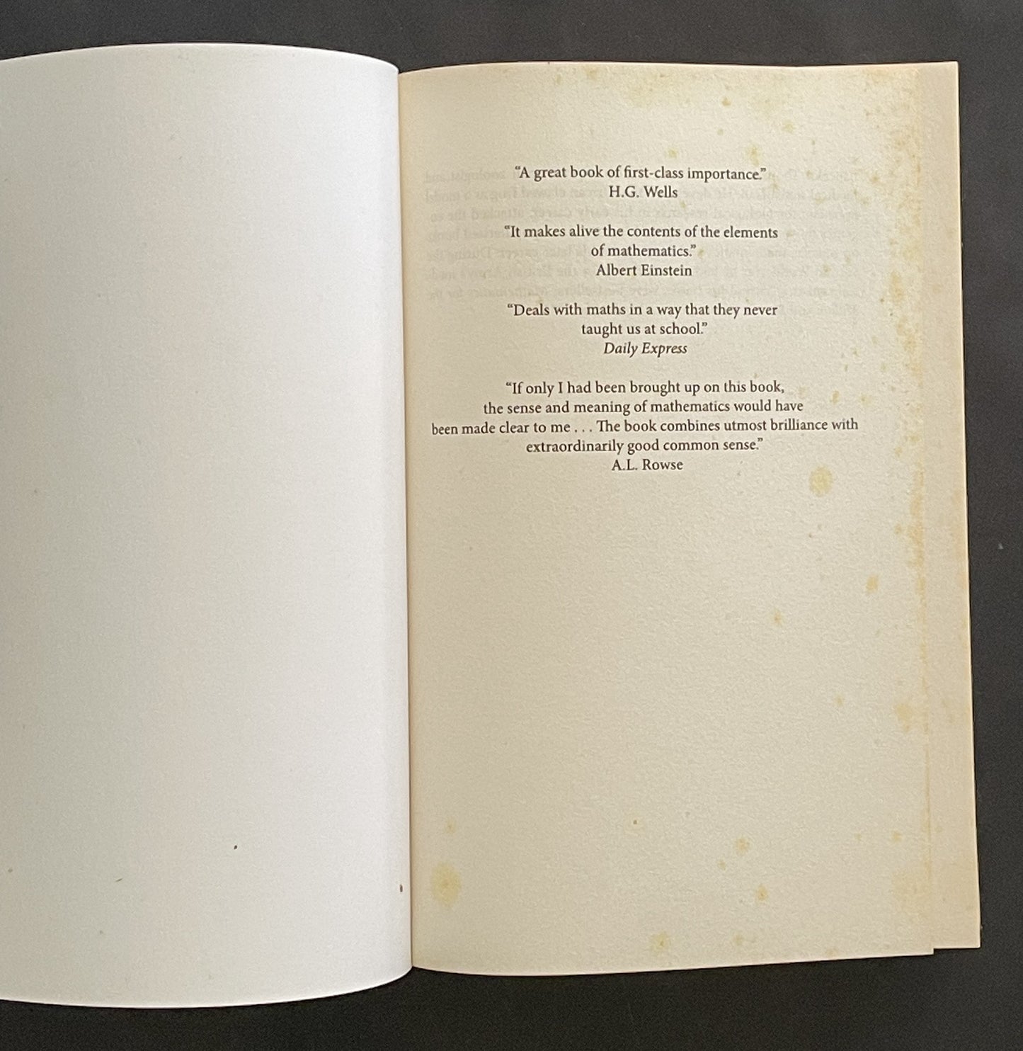 Mathematics for the Million by Lancelot Hogben