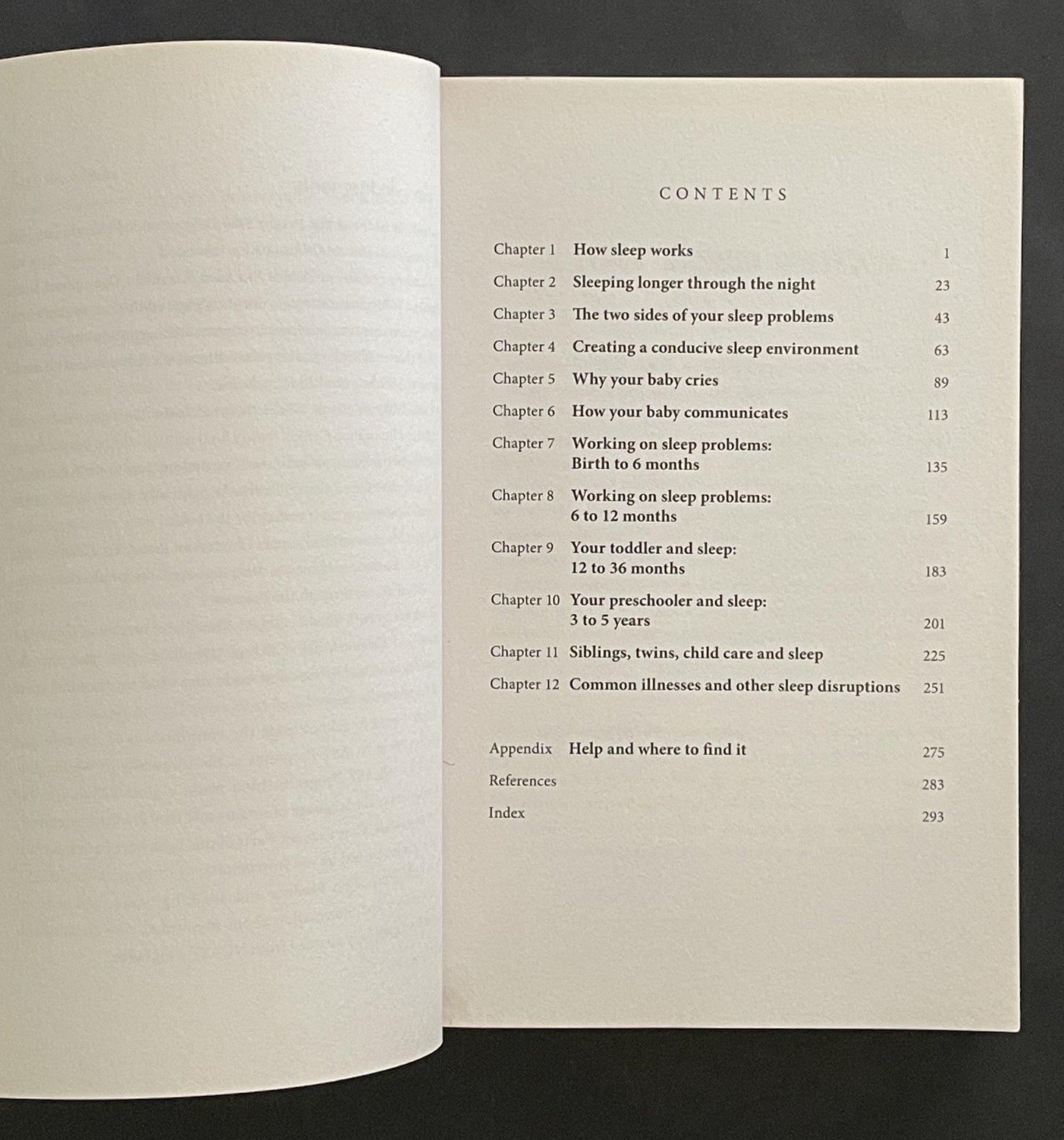 Tresillian Sleep Book