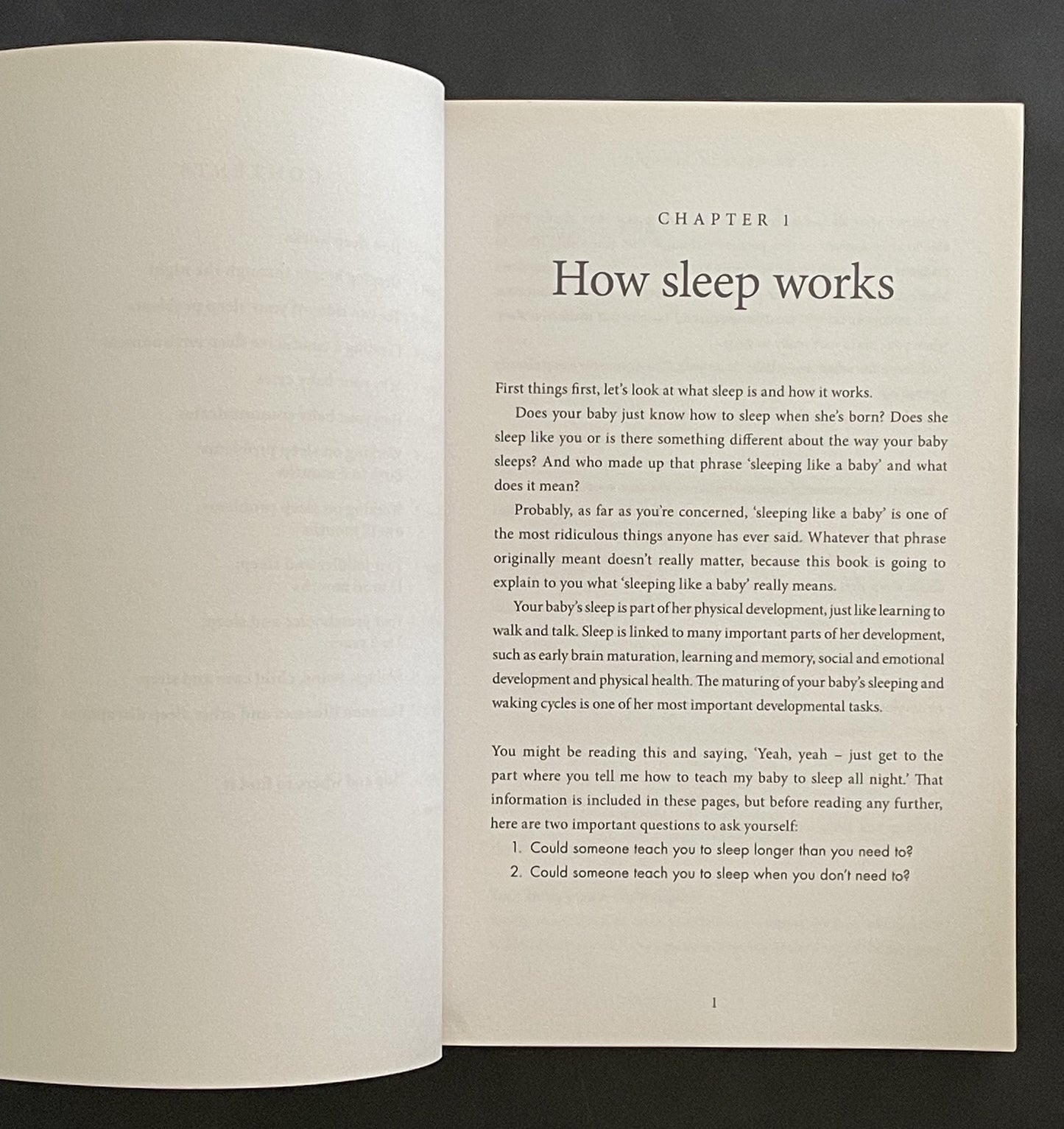 Tresillian Sleep Book
