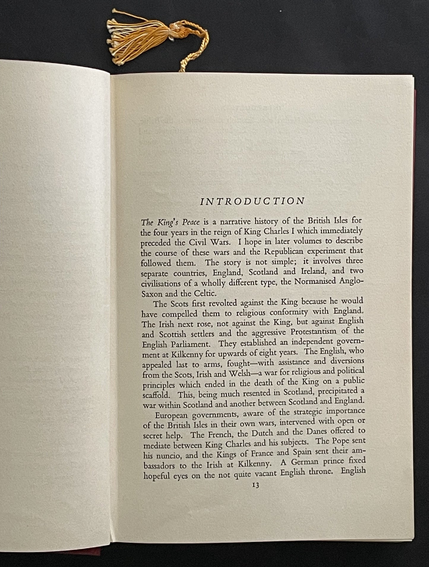 The King's Peace by C. V. Wedgwood