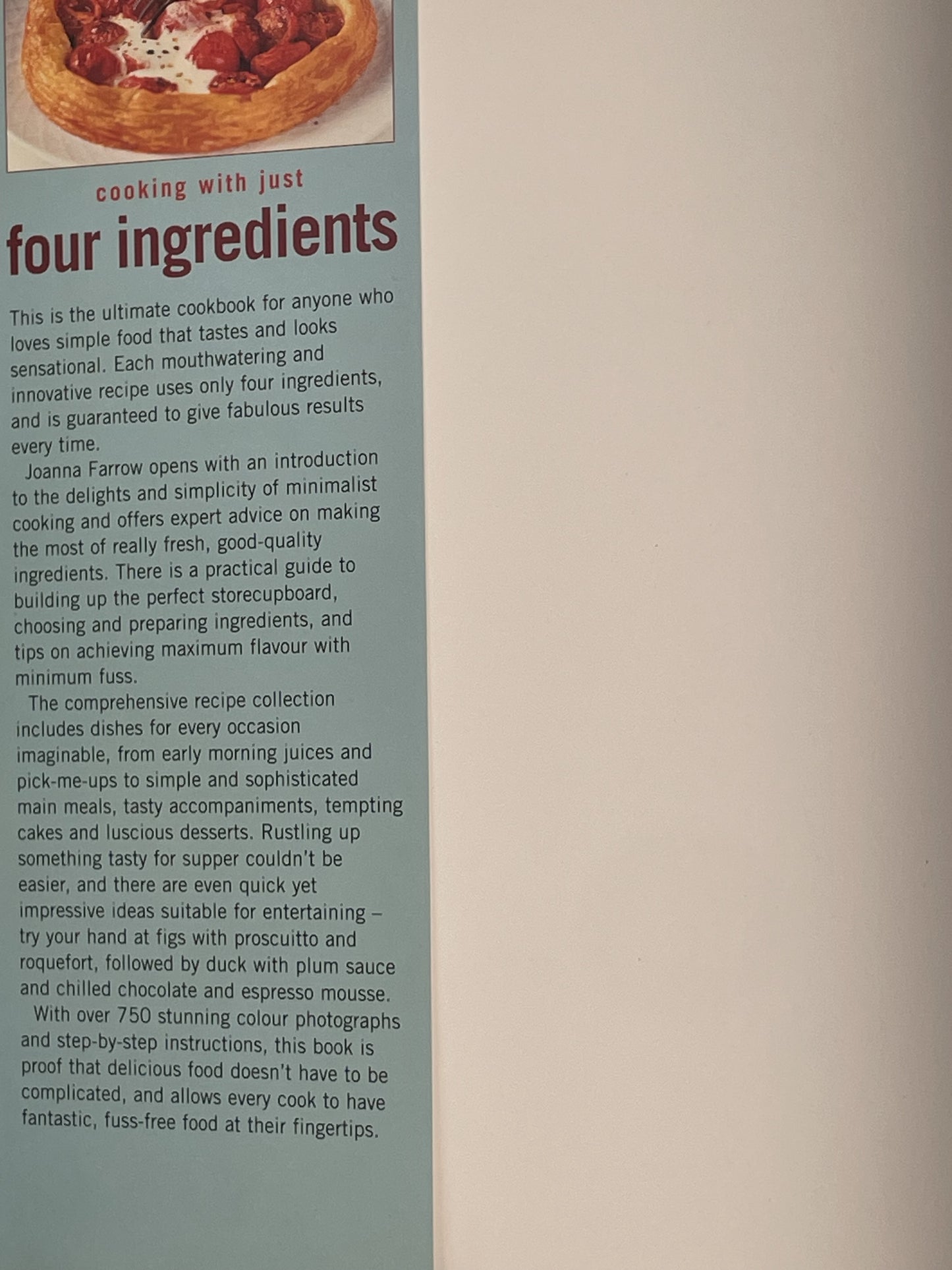 200 Four-ingredient Recipes by Joanna Farrow