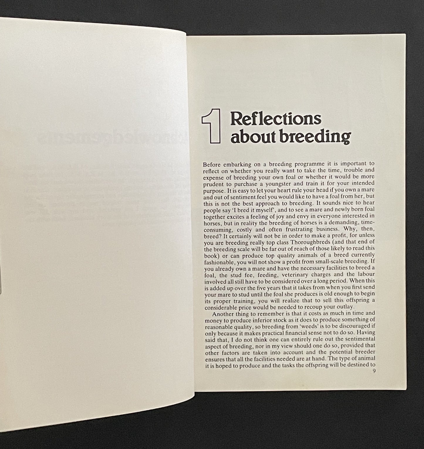 Small Scale Breeding by Ray Saunders