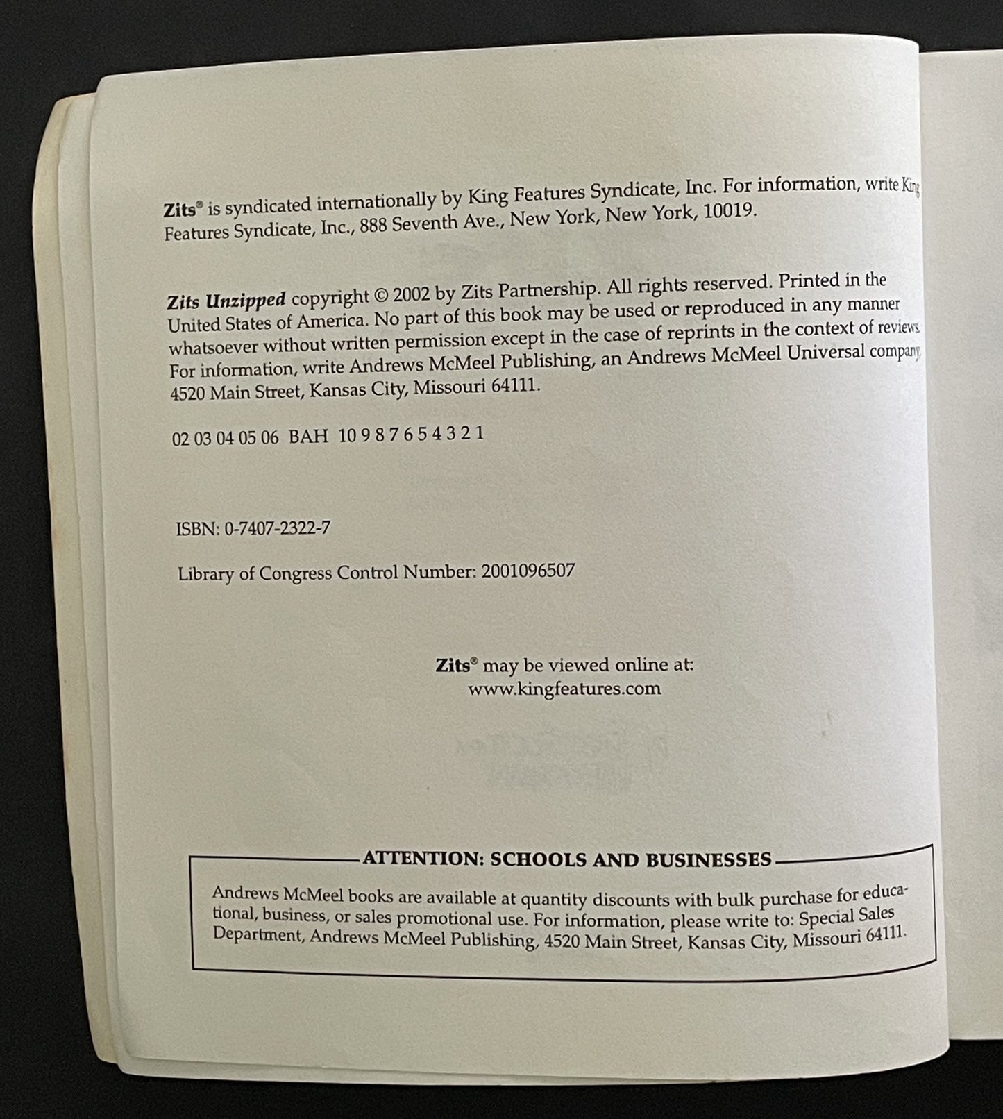 Zits Unzipped by Jerry Scott, Jim Borgman