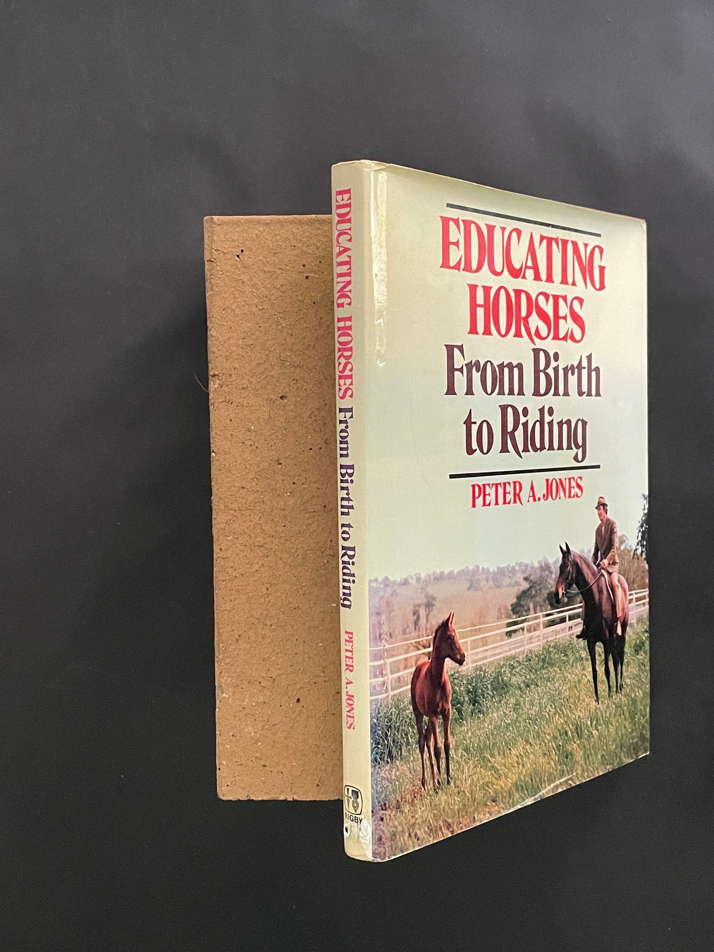 Educating Horses from Birth to Riding by Peter Albert Jones
