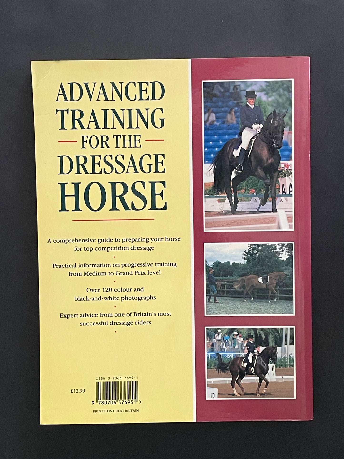 Advanced Training for the Dressage Horse by Tricia Gardiner