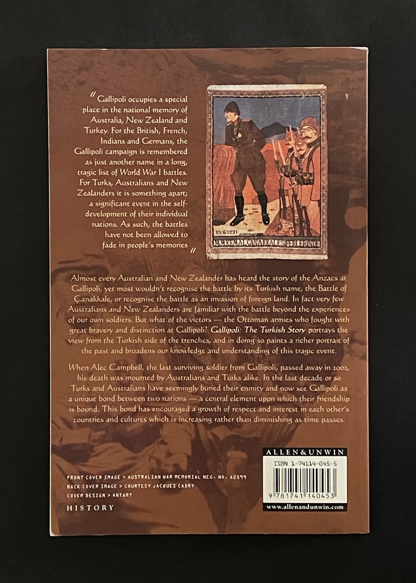 Gallipoli by Kevin Fewster, Hatice Hürmüz Başarin, Vecihi Başarin