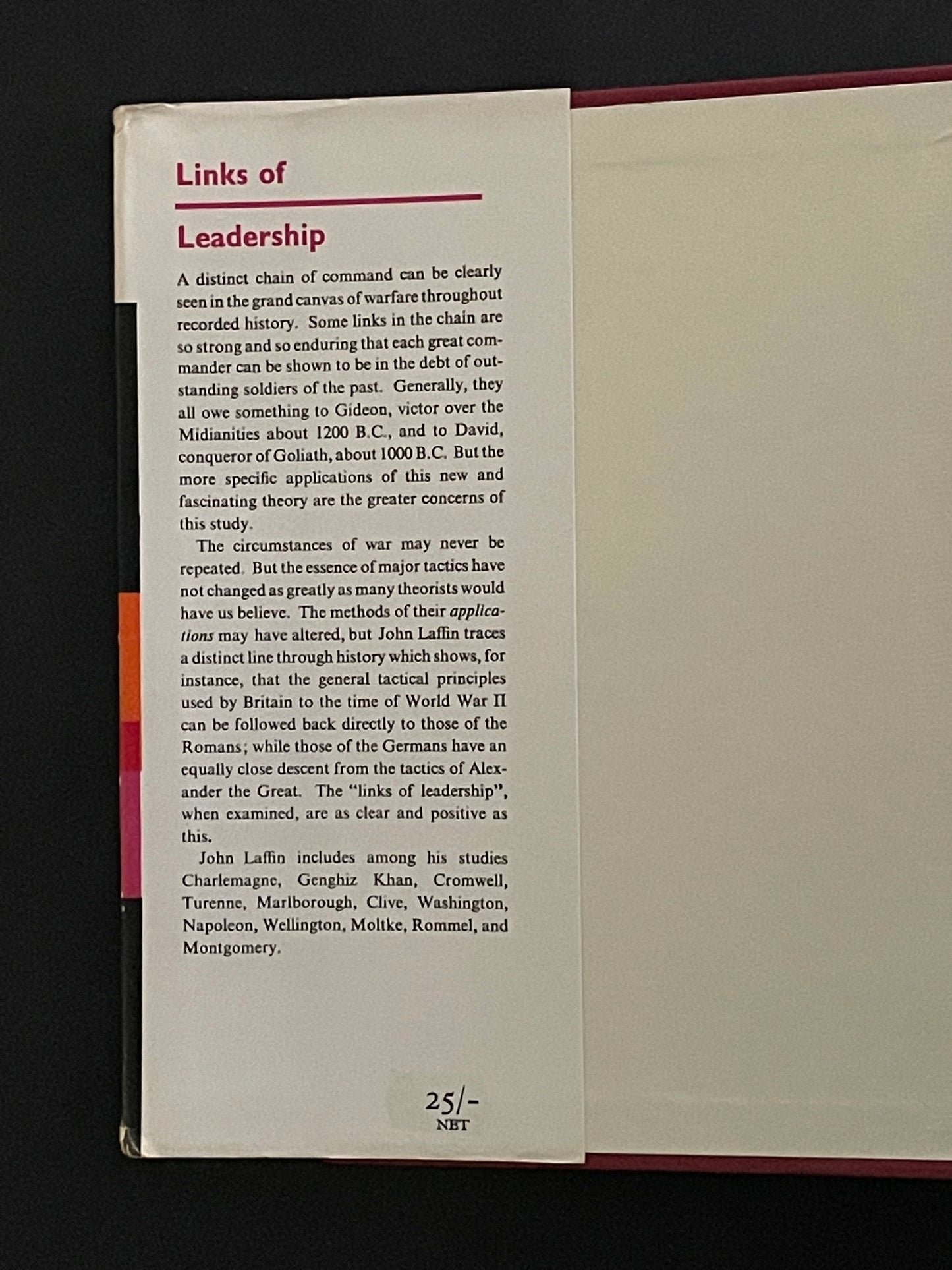 Links of Leadership by John Laffin