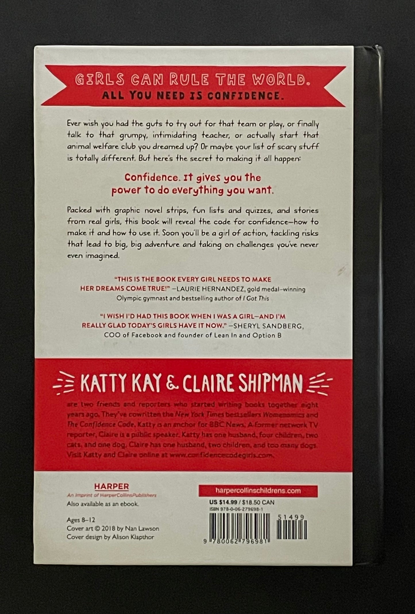 The Confidence Code for Girls by Katty Kay, Claire Shipman, JillEllyn Riley
