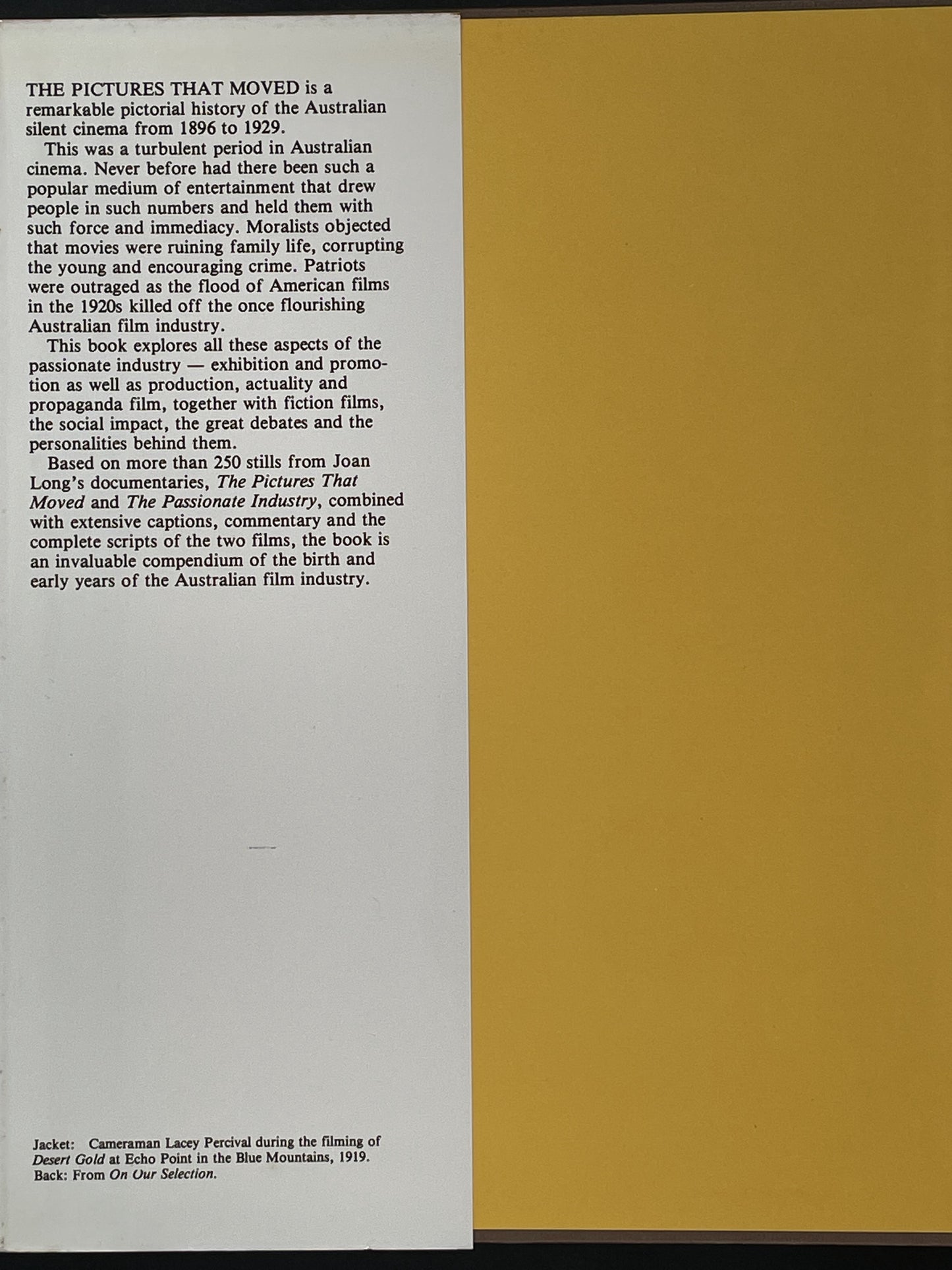 The Pictures that Moved by Joan Long, Martin Long