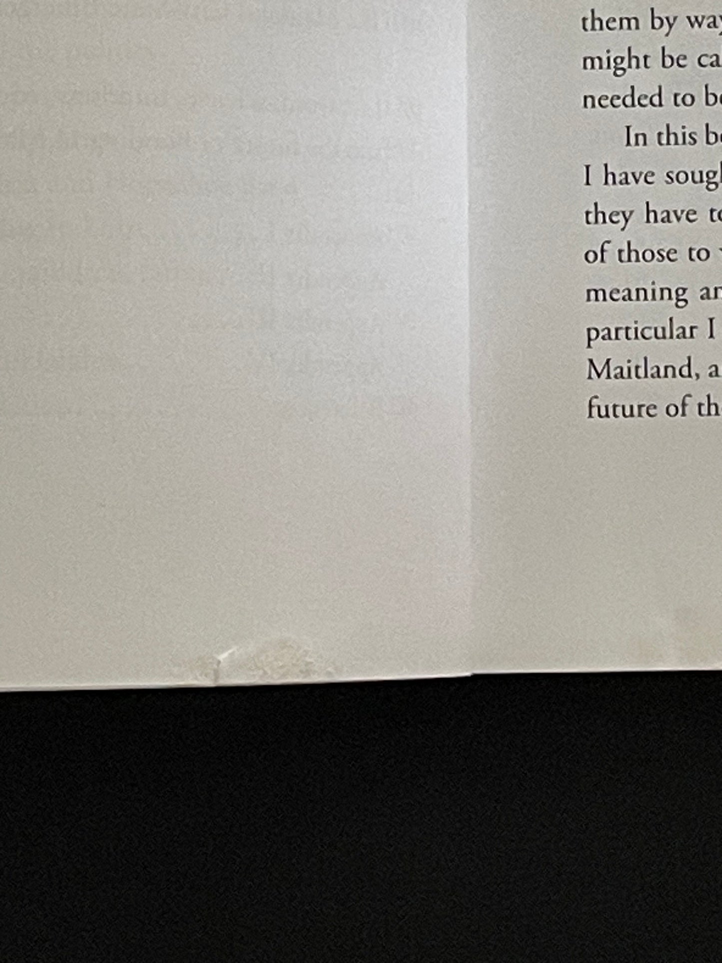 Maitland Speaks by Chas Keys