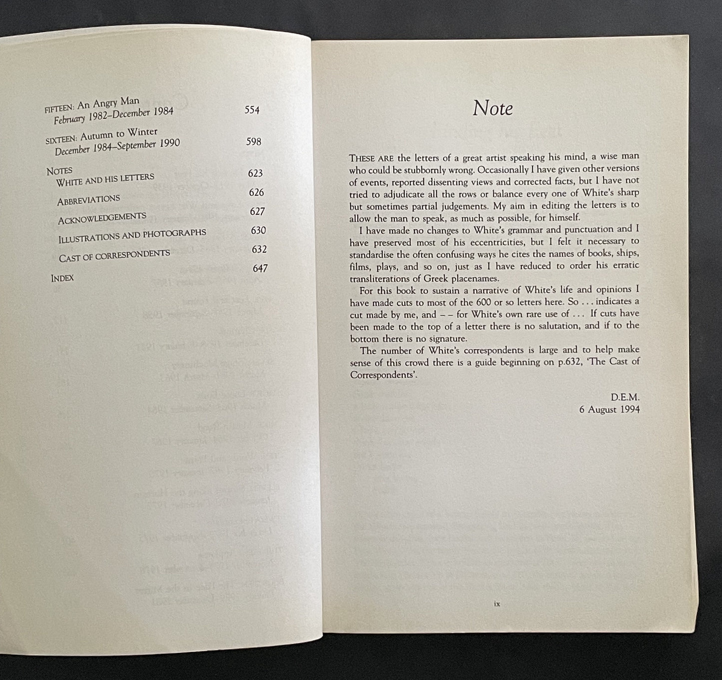 Patrick White - Letters by Patrick White, David Marr