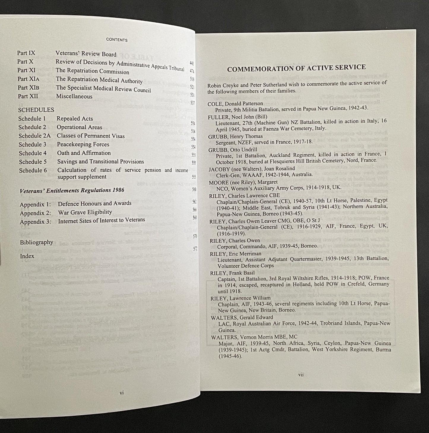 Veterans' Entitlements Law by Robin Creyke, Peter H. Sutherland, Pauline Ridge
