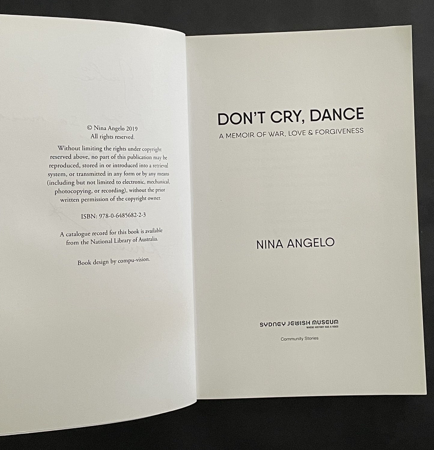 Don't Cry, Dance by Nina Angelo