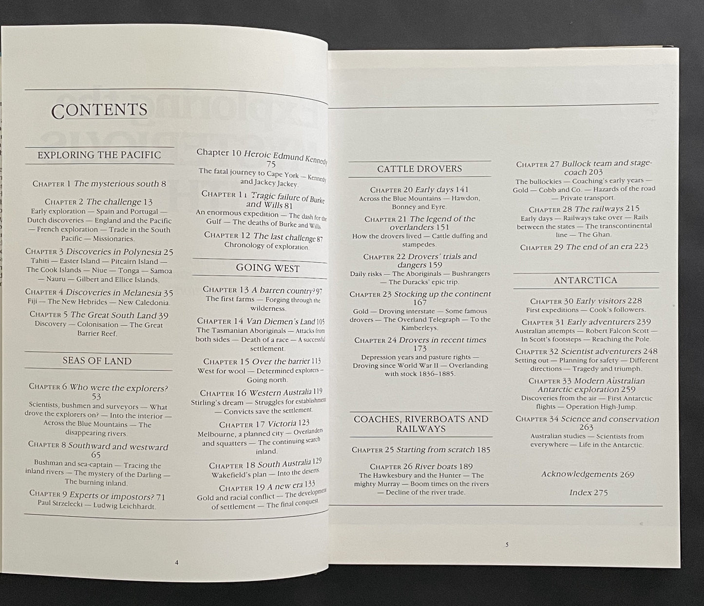 Exploring the Mysterious South by Valmai Phillips, Patricia Cobern, Ann Howard