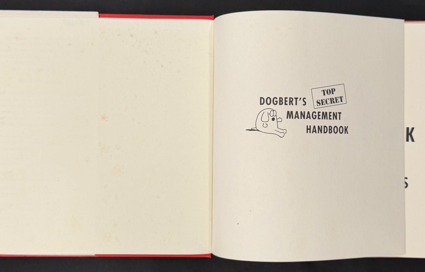 Dogbert's Top Secret Management Handbook by Scott Adams