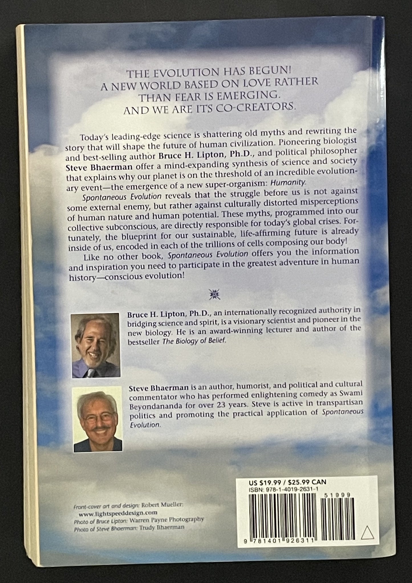 Spontaneous Evolution by Bruce H. Lipton, PHD, Steve Bhaerman