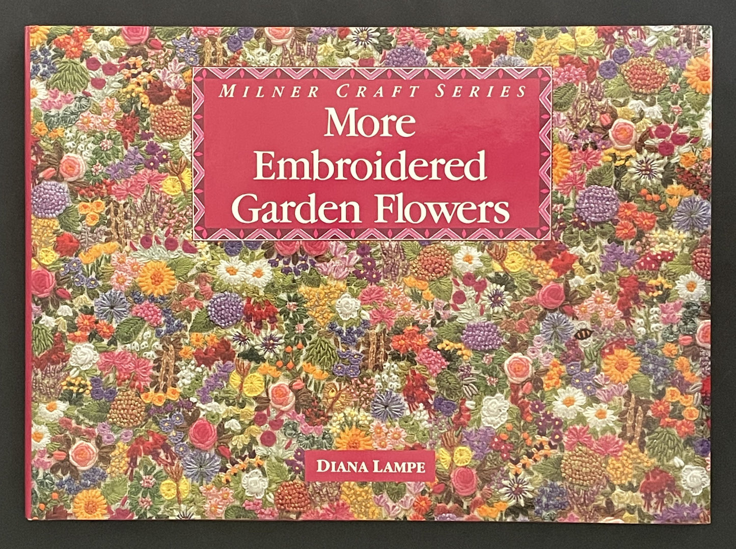 More Embroidered Garden Flowers by Diana Lampe