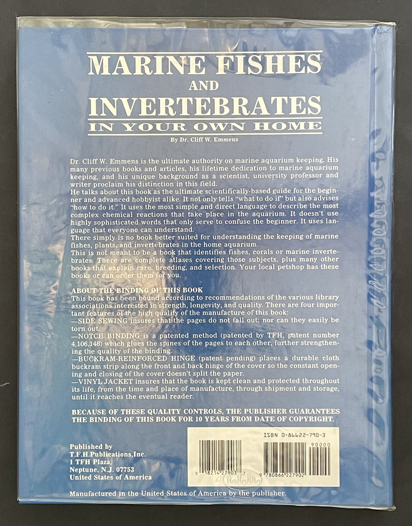 Marine Fishes and Invertebrates in Your Own Home by Clifford Walter Emmens