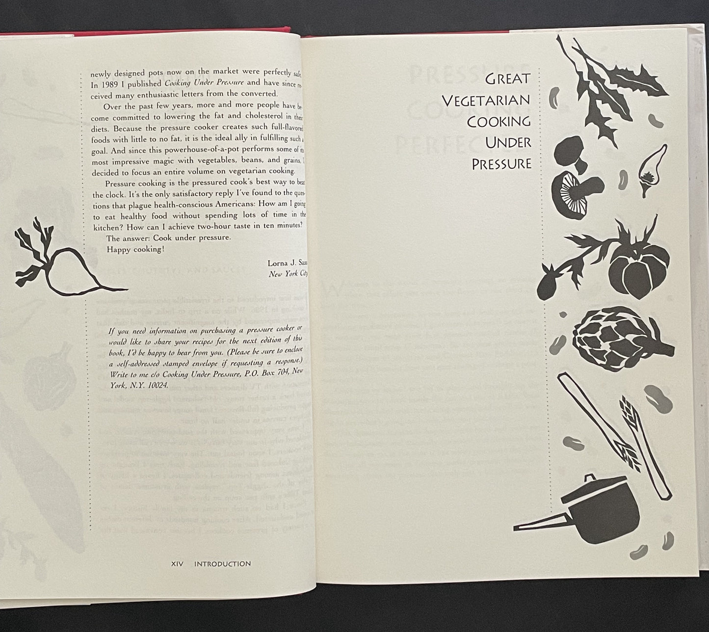 Great Vegetarian Cooking Under Pressure by Lorna J. Sass