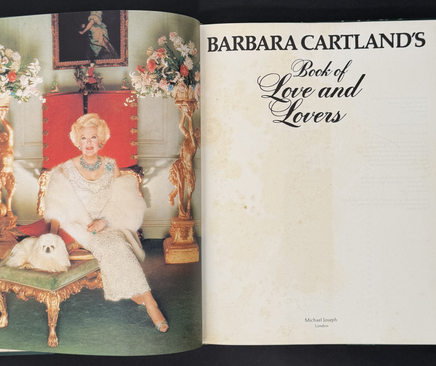Barbara Cartland's Book of Love and Lovers by Barbara Cartland
